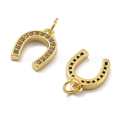 Латунные микро проложить кубического циркония подвески KK-U060-23G-01