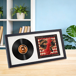 Espositori per CD in vetro MDF&nbsp;ODIS-WH0007-98A