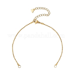 2 pezzo di catene a sfere in acciaio inossidabile 304 per la realizzazione di braccialetti&nbsp;AJEW-JB01659