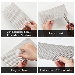 Фильтр тонкой очистки из нержавеющей стали 304&nbsp;DIY-WH0504-280A