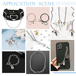 30 шт. 3 размера 925 открытые соединительные кольца из стерлингового серебра&nbsp;FIND-BC0003-90