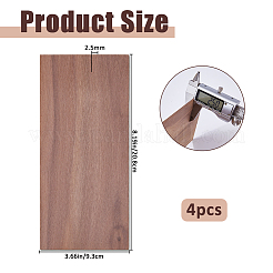 Gitarrenkopf aus Walnussholz&nbsp;DIY-WH0816-082