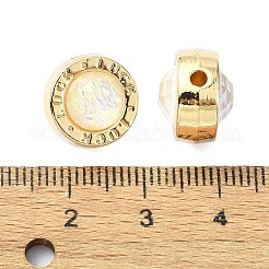 Бусины из смолы из сплава для покрытия стойки RESI-Z027-01G-04