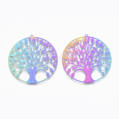 Ионное покрытие (ip) 201 филигранные подвески из нержавеющей стали STAS-R102-37