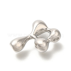 Cremagliera perle di ottone di placcatura&nbsp;KK-S051-01P-P