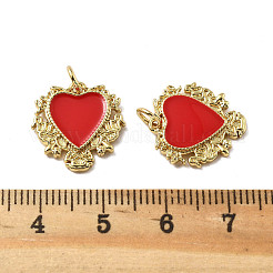 Латунь эмаль подвески KK-R229-06G-02