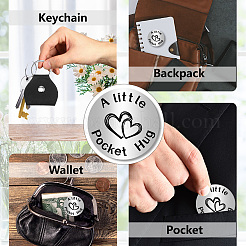 1 шт. памятная монета из нержавеющей стали 201 AJEW-CN0003-44D