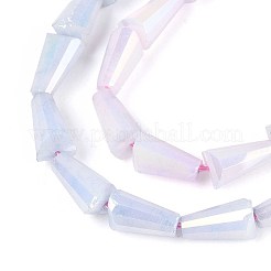 Антикоррозийные гальванические стеклянные бусины&nbsp;GLAA-T025-27E