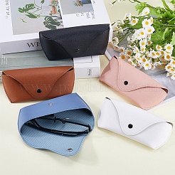 5 шт. 5-х цветный чехол для очков из искусственной кожи&nbsp;AJEW-CN0002-14