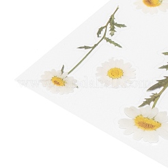 Водостойкие самоклеящиеся наклейки горячего тиснения с цветочным узором DIY-I063-03
