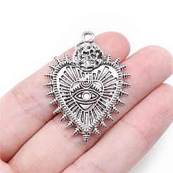 Сплавочные подвески тибетского стиля FIND-PW0006-09AS