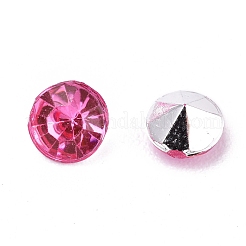Imitazione taiwan acrilico con strass a punta sul retro cabochon&nbsp;GACR-A003-5mm-02
