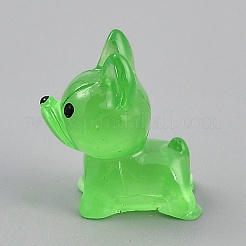 Светящиеся смоляные украшения для демонстрации собак&nbsp;RESI-CJC0012-30E