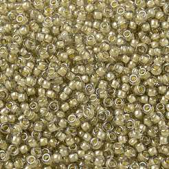 MIYUKIラウンドロカイユビーズ  日本製シードビーズ  （rr2250)  8/0  3mm  穴：1mm  約422~455PCS /ボトル  10 G /ボトル&nbsp;SEED-JP0009-RR2250