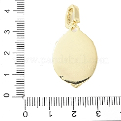 Латунь эмаль подвески&nbsp;LS-KK-F886-03G-08