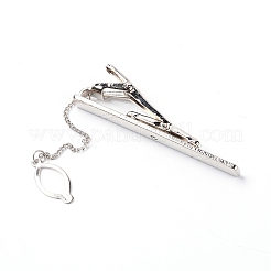 Clips laiton cravate&nbsp;KK-WH0034-89P