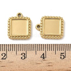 Оправы для подвесок из нержавеющей стали 304 в виде кабошонов STAS-D127-01G