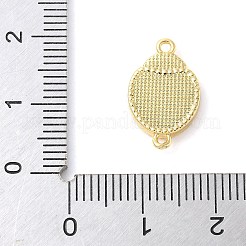 Подвески-соединители из натуральной белой латуни&nbsp;KK-S522-03D-G