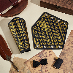 Регулируемый браслет из искусственной кожи AJEW-WH0314-651B