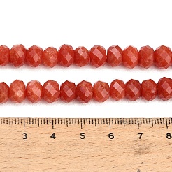 Fili di perle sfaccettate di giada bianca naturale tinta&nbsp;GG-CBAE966-01A-B