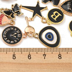 Подвески из эмали и сплава&nbsp;ENAM-MSMC001-13D