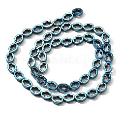 Galvanisierte synthetische nichtmagnetische Hämatitperlenstränge&nbsp;G-L613-Z01-01A