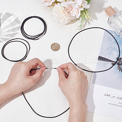 Изготовление ожерелья из плетеного круглого вощеного шнура толщиной 2 мм NJEW-WH0023-77