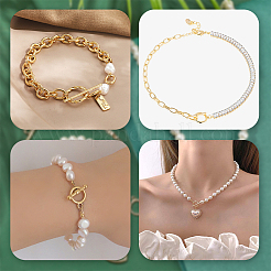 16セット8スタイルの合金マンテル  カドミウムフリー＆ニッケルフリー＆鉛フリー  混合形状  16KGP本金メッキ  リング：16~25.5x14~21x1~2.5mm  穴：1.2~2mm  バー：20.5~35x5.5~9x2~3mm  穴：1.2~4mm  2セット/スタイル&nbsp;FIND-PH0008-32