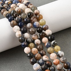 Природный содалит бисер нитей G-F591-13B