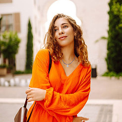 Изготовление ожерелья из плетеного нейлонового шнура 9 цветов&nbsp;NJEW-PH01639