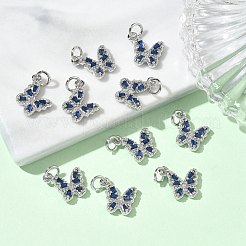 Pendentifs en laiton Shegrace pavés de zirconiums cubiques transparents&nbsp;XGRQ3Q851-628P-E
