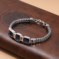 Bracelets en laiton pavé de zirconiums cubiques&nbsp;FS-WGA053A-01