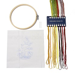 Стартовые наборы для вышивки грибным узором своими руками DIY-L068-01C