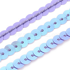 Lt.purple с пайеткой ab color / рулетом с блестками&nbsp;X-BS24Y