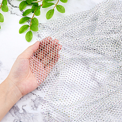 Марлевая резинка и стразы для аксессуаров одежды&nbsp;FIND-WH0152-700B