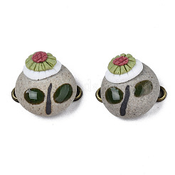 Подвески из фарфора ручной работы PORC-N004-147