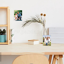 10 шт. 2-цветная алюминиевая термотрансферная печать пустая индикаторная пластина&nbsp;DIY-CP0013-30