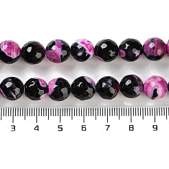 Cuentas crepitar ágata fuego natural hebras&nbsp;G-M437-A01-01G