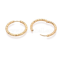 Pendientes de aro de acero inoxidable 304&nbsp;X-STAS-T074-19G