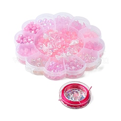 DIY акрил и АБС-пластик бусины с имитацией жемчуга браслеты наборы для изготовления ювелирных изделий DIY-FS0006-24C