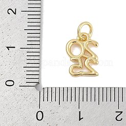 Латунные подвески KK-Q028-37G