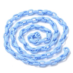 7 прядь 7 цвета акриловые кабельные цепи ручной работы AJEW-PH0003-93