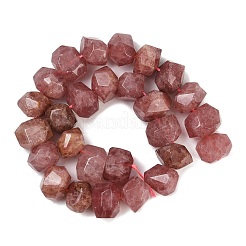 Природного кварца клубники нитей бисера G-F796-D08-01