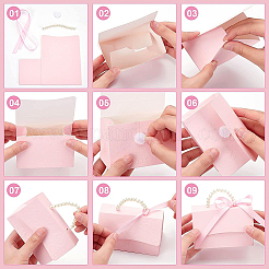 Geschenkverpackungsboxen aus Papier in Handtaschenform&nbsp;DIY-BC0016-11