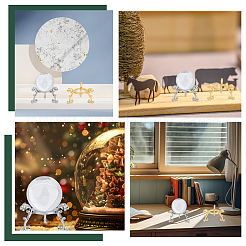 10 шт. 2-цветный держатель для минерального сплава ODIS-AR0001-06