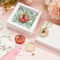 10 шт. мини стеклянные крышки-куполы для колпаков DJEW-NB0001-24A