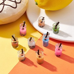 12шт 2 стиля подвески для стеклянных бутылок CRES-YW0001-15