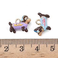 Подвески из эмали и сплава&nbsp;ENAM-F156-07G-01