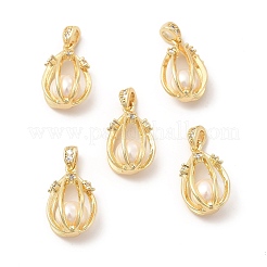 Латунные микро проложить кубического циркония подвески KK-I697-04G