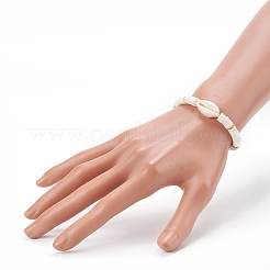 Регулируемые нейлоновые нити плетеные браслеты из бисера BJEW-JB06133